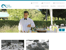 Tablet Screenshot of casadorio-eventos.com